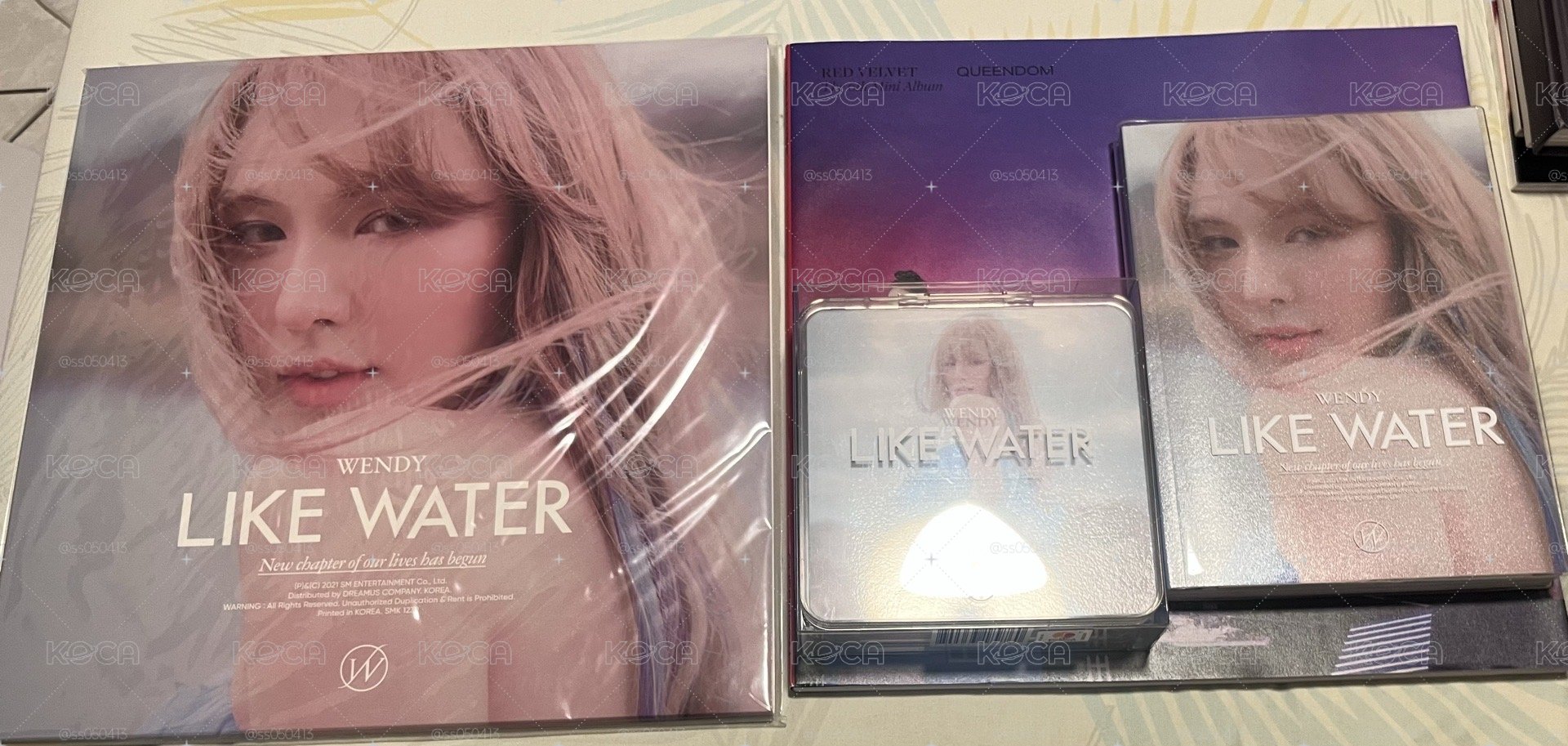like water 全套小盤