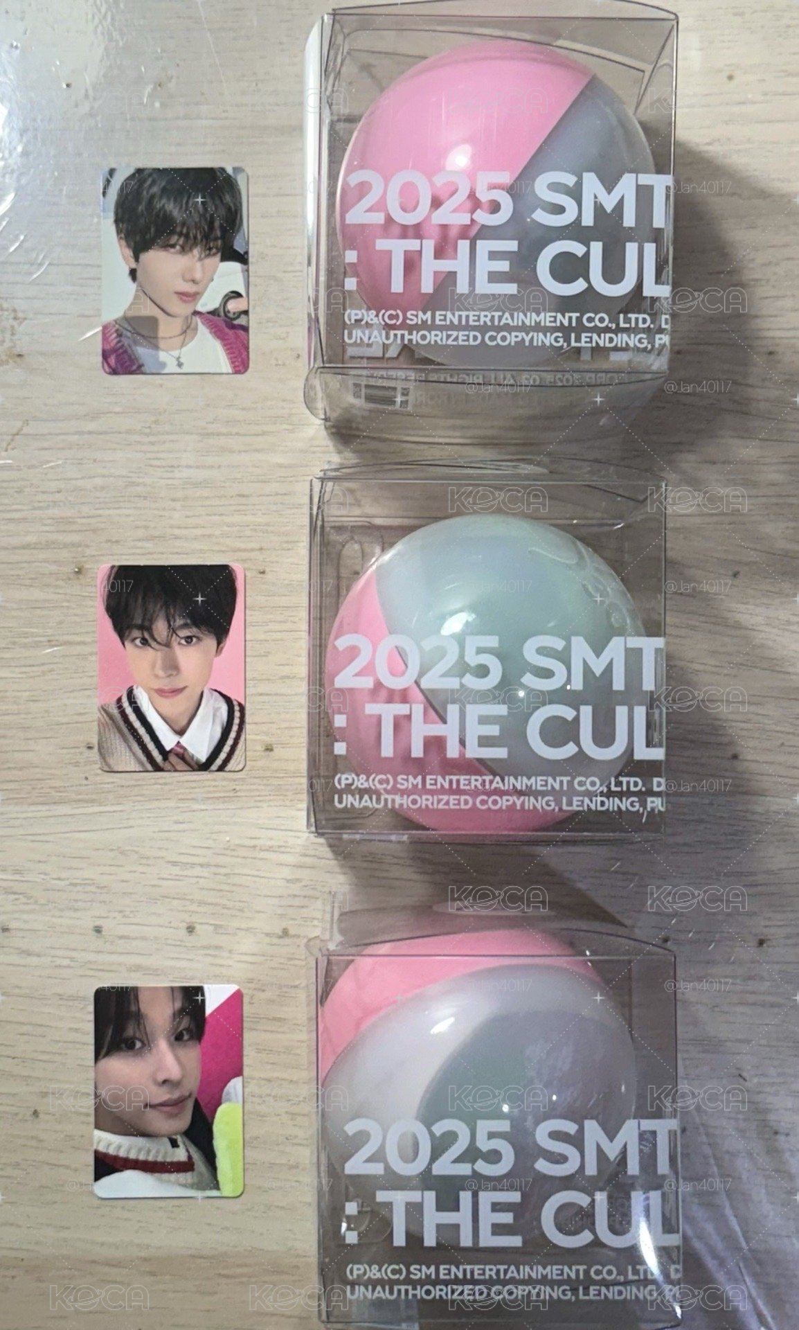 NCT SM 20週年 扭蛋專