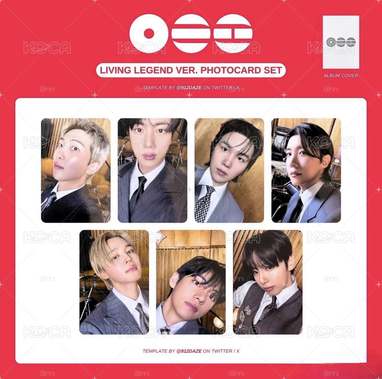 BTS阿里郎Living Legend 專卡