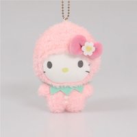 草莓新聞50週年×むにゅぐるみパティオ 吊娃 草莓裝扮