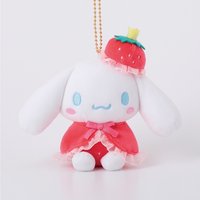 草莓新聞50週年×むにゅぐるみパティオ 吊娃 草莓皇冠