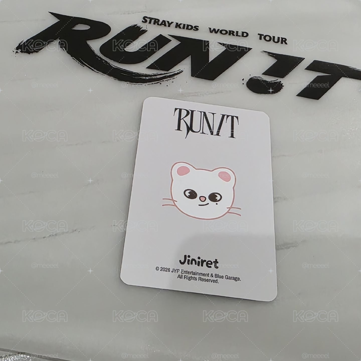 skz run it 世巡 側背包附卡