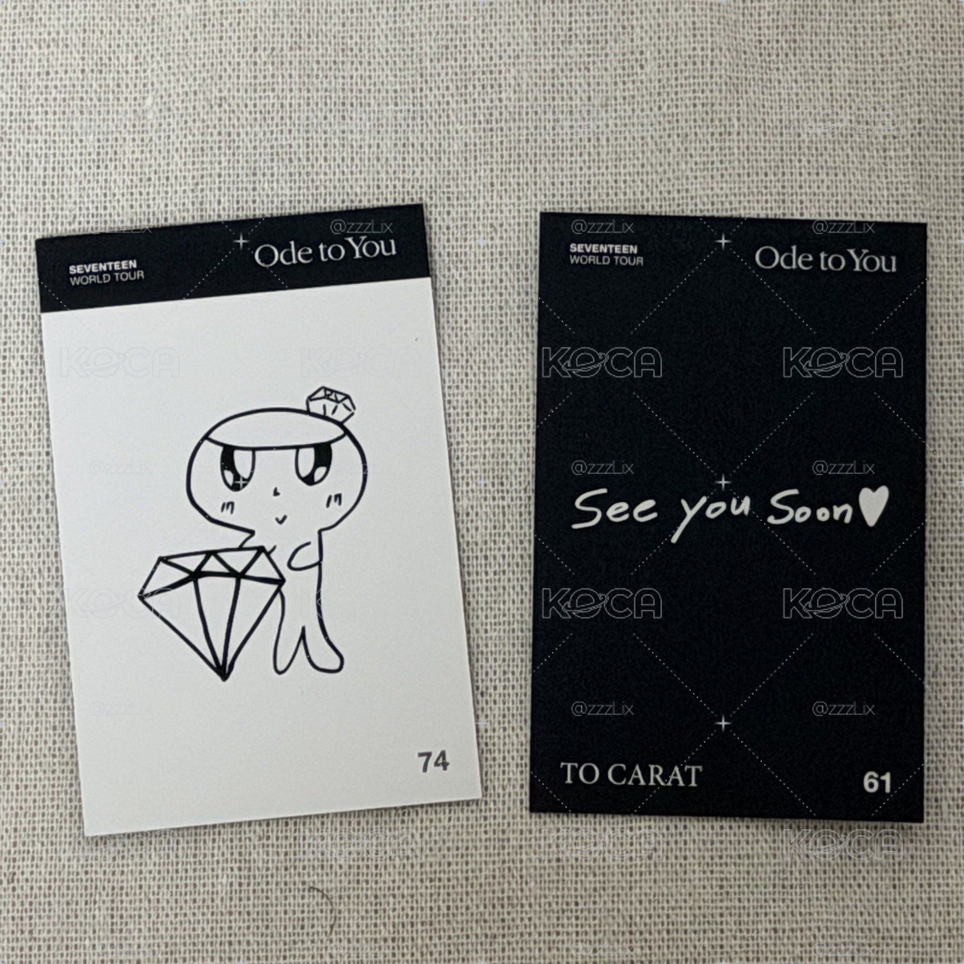 SEVENTEEN MINGYU ode to you 隨機卡