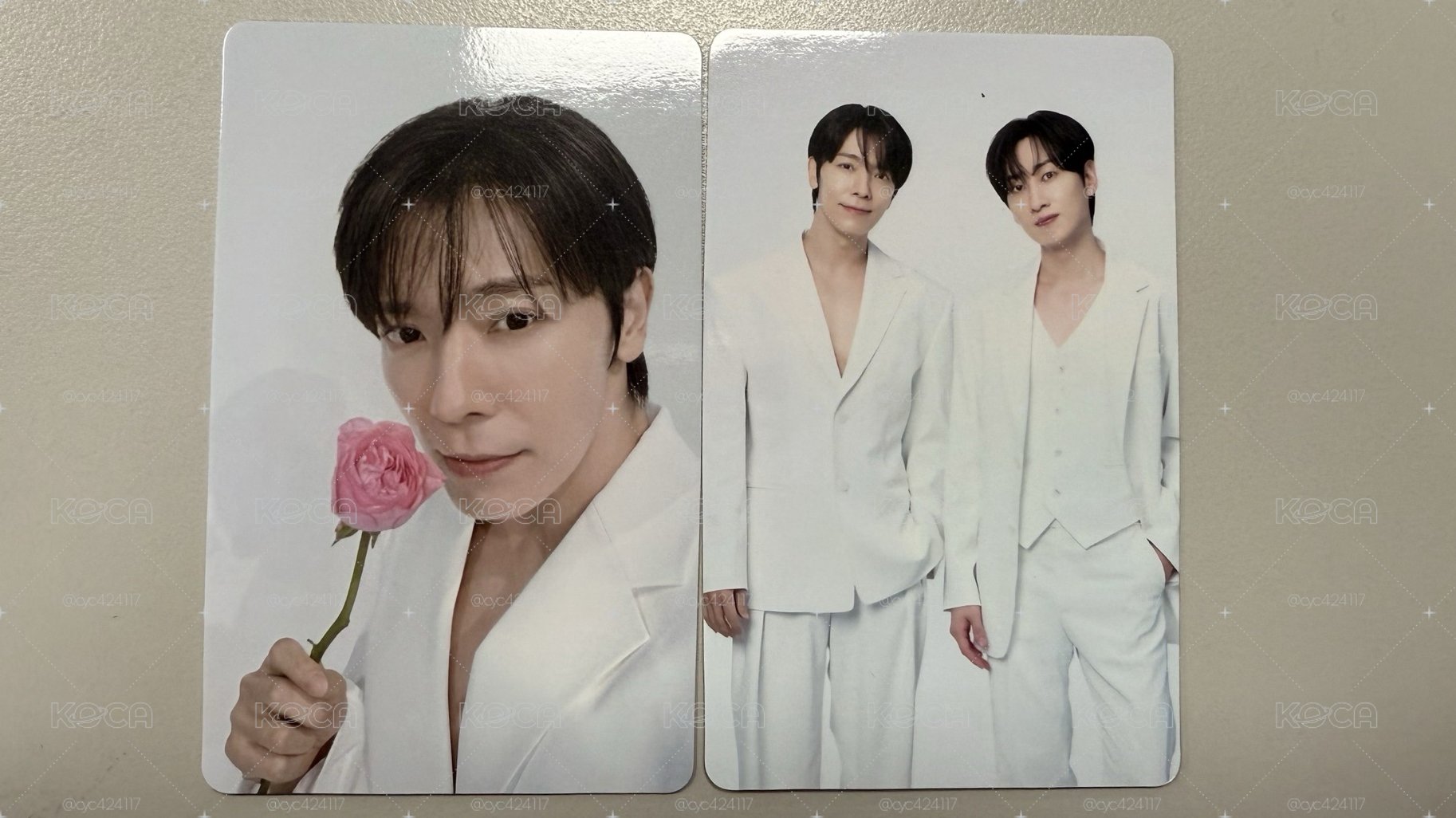蘭蔻D&E代言小卡（Donghae ver.)