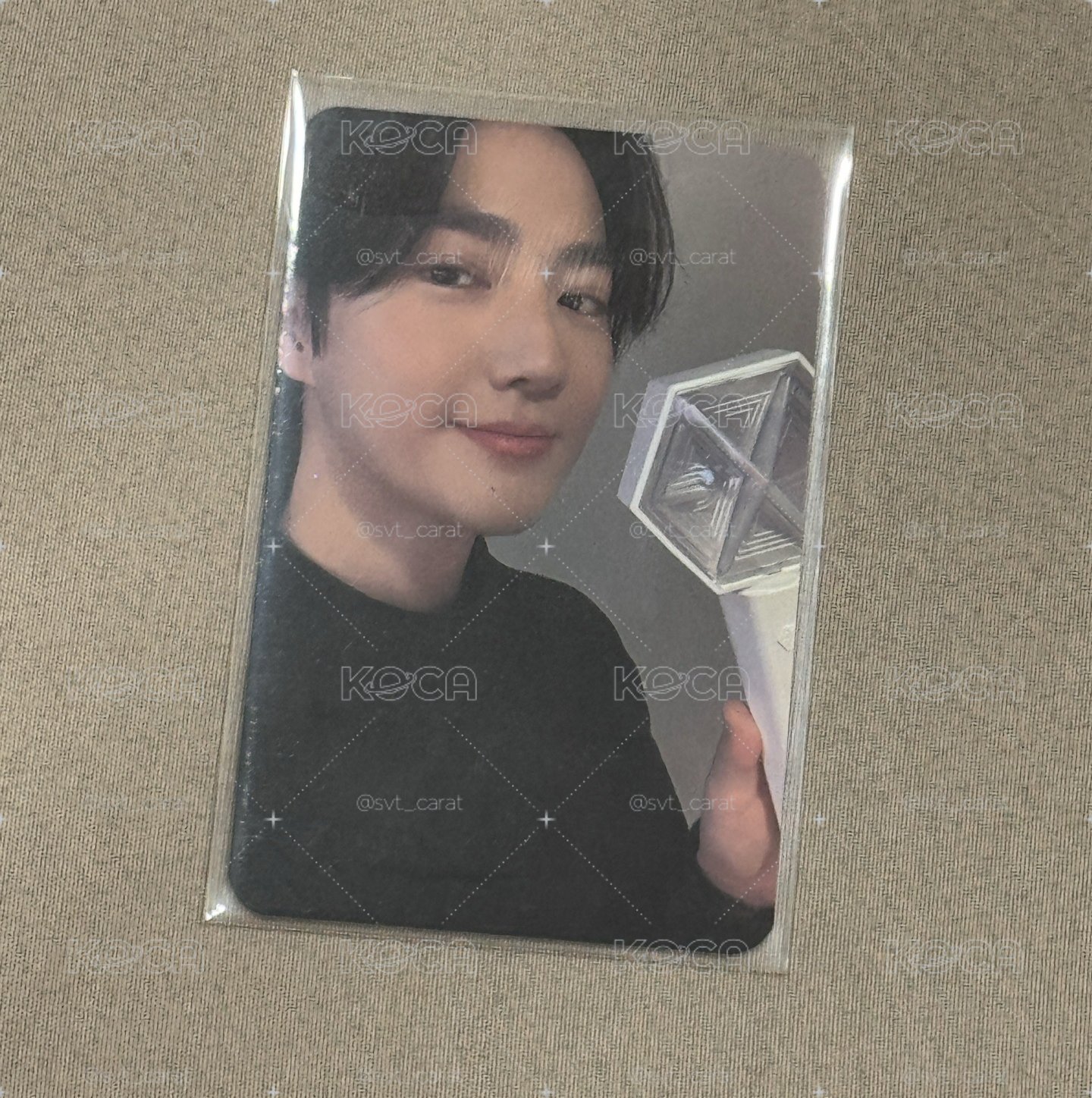 💙EXO OFFICIAL LIGHT STICK VER.3 官方應援手燈小卡 金俊勉 SUHO