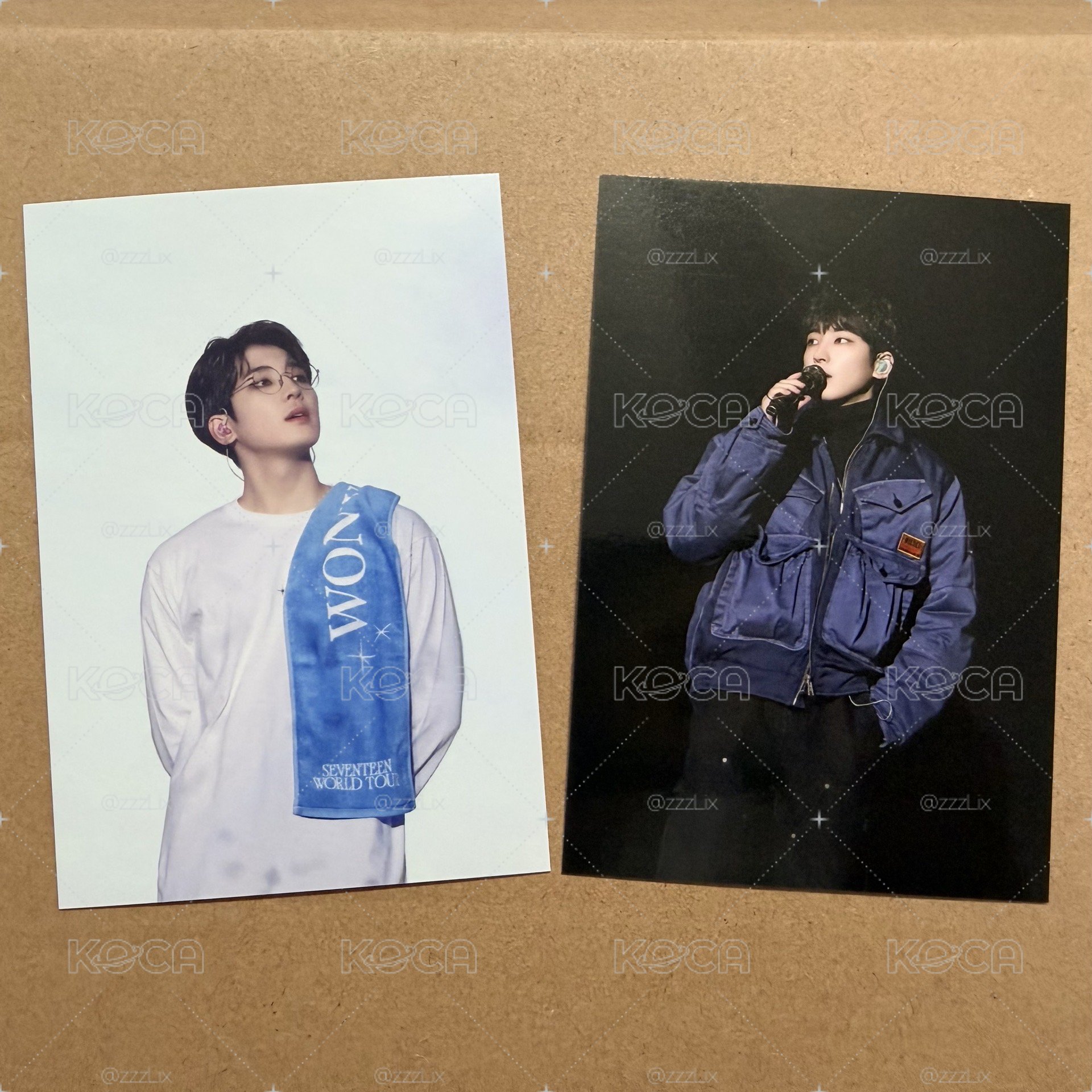 SEVENTEEN follow fellow 展覽卡 AB組套卡 稀有