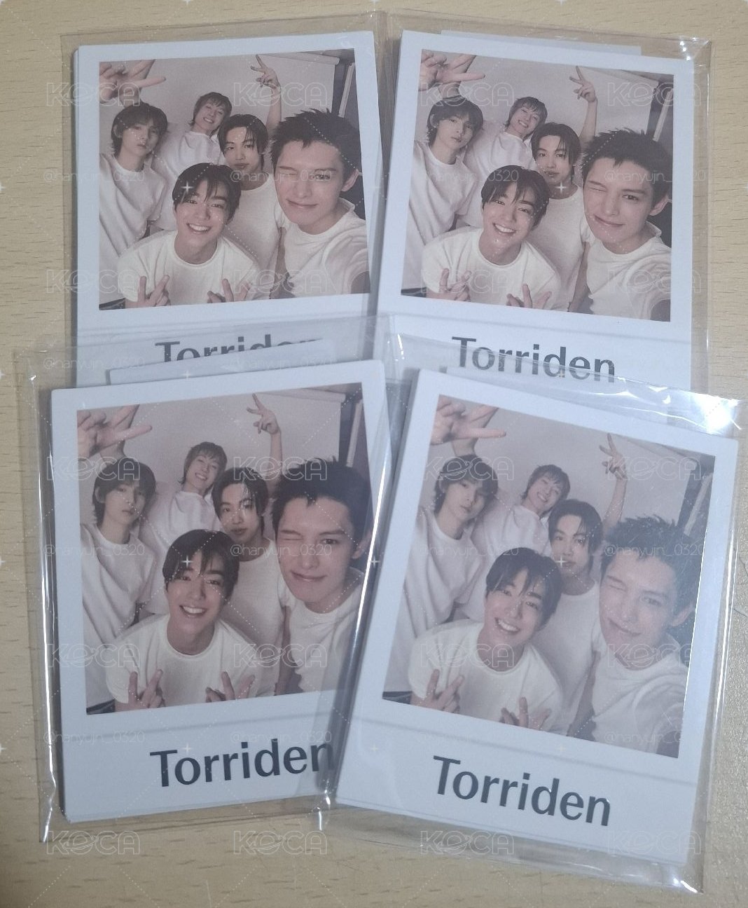 Torriden oy 代言卡 一套