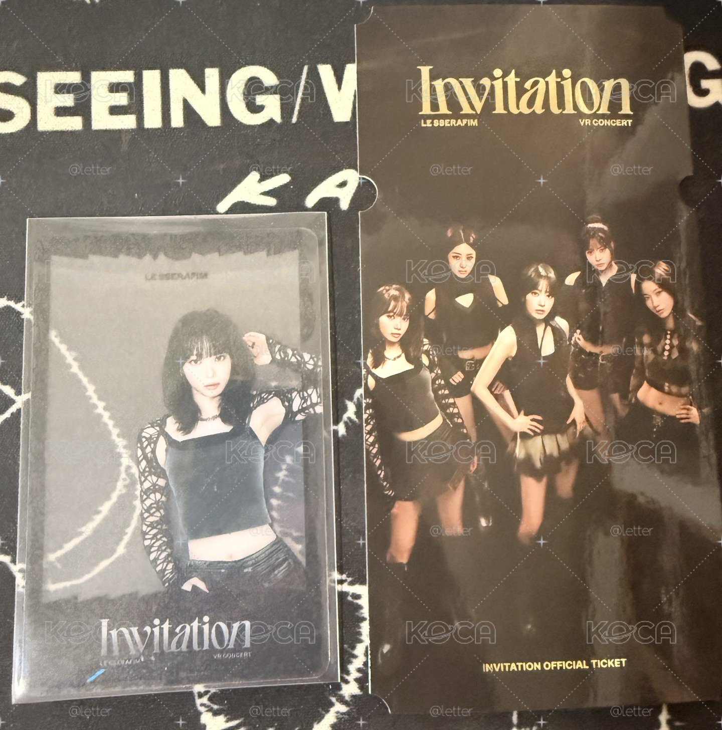 INVITATION 1.0 電影周邊小卡