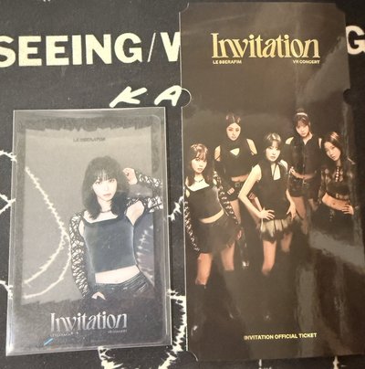 INVITATION 1.0 電影周邊小卡