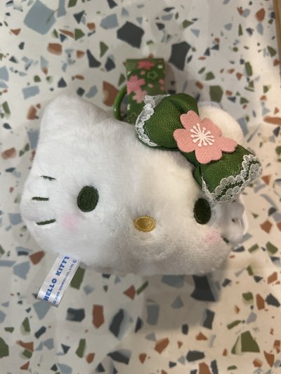 日本🇯🇵三麗鷗 抹茶和服臉部造型吊飾
