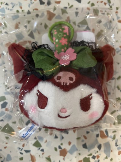 日本🇯🇵三麗鷗 抹茶和服臉部造型吊飾