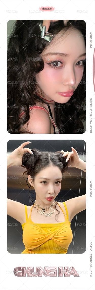 Photoism photoism 2.0 人生四格卡 / 拍貼 A版 背面