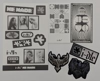 E. 兩版貼紙×4+書籤×2