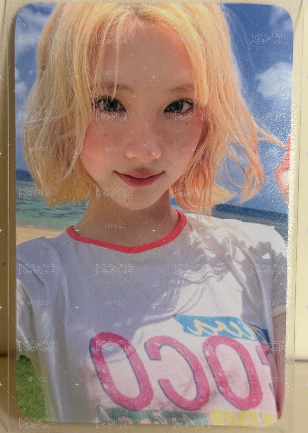Jiwoo 迷二快閃 sw 幸運卡 