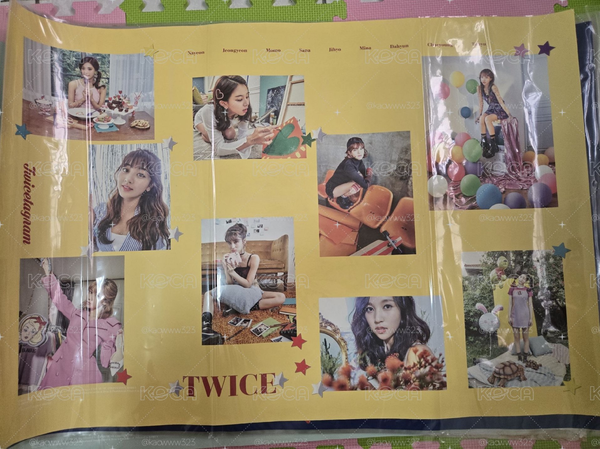 Twice 大海報 含保護套