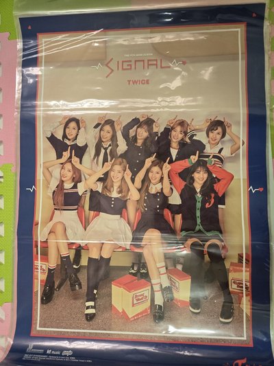 Twice 大海報 含保護套