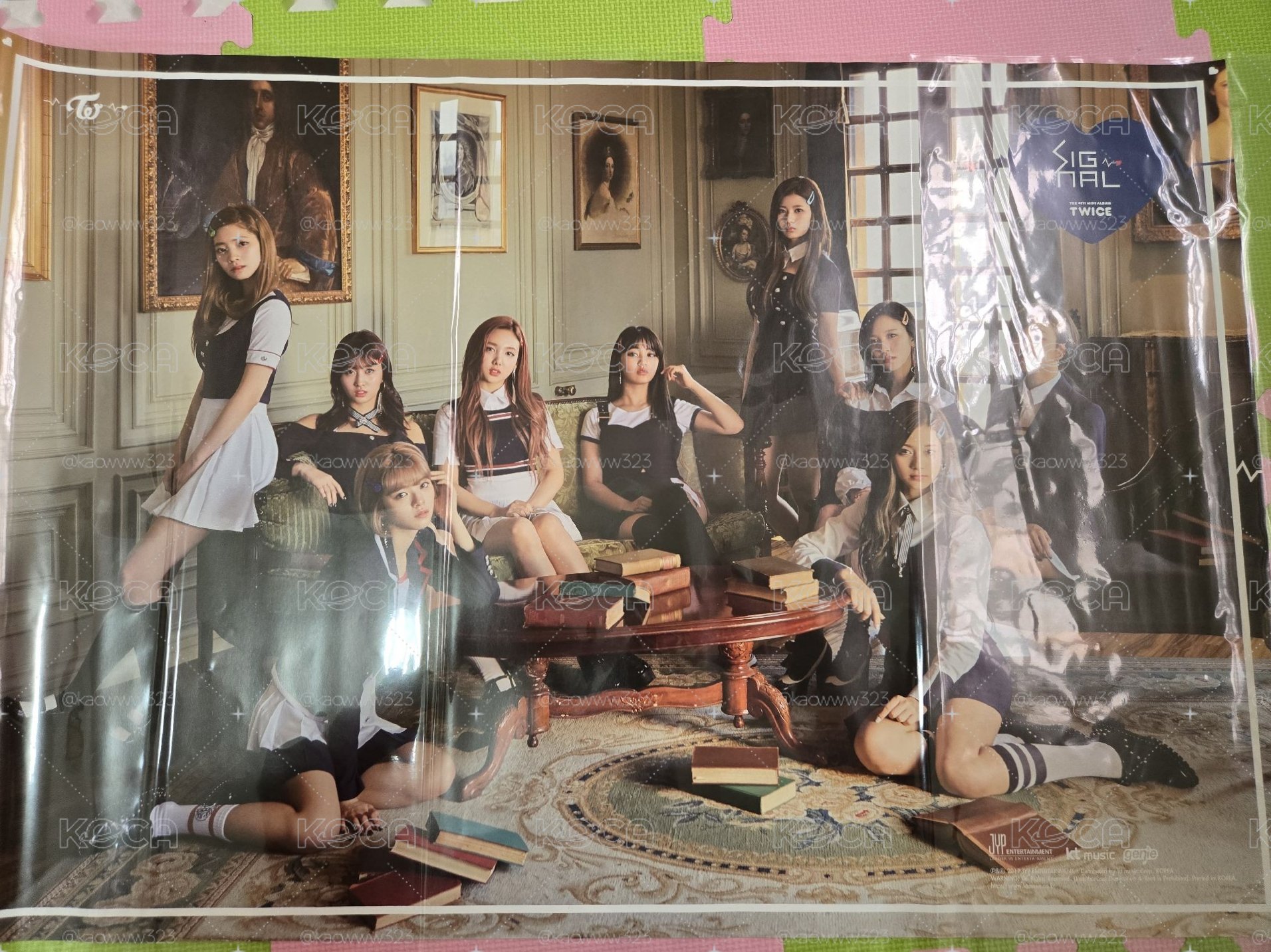 Twice 大海報 含保護套