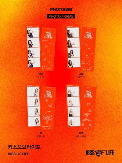 KISS OF LIFE X PHOTOISM代印