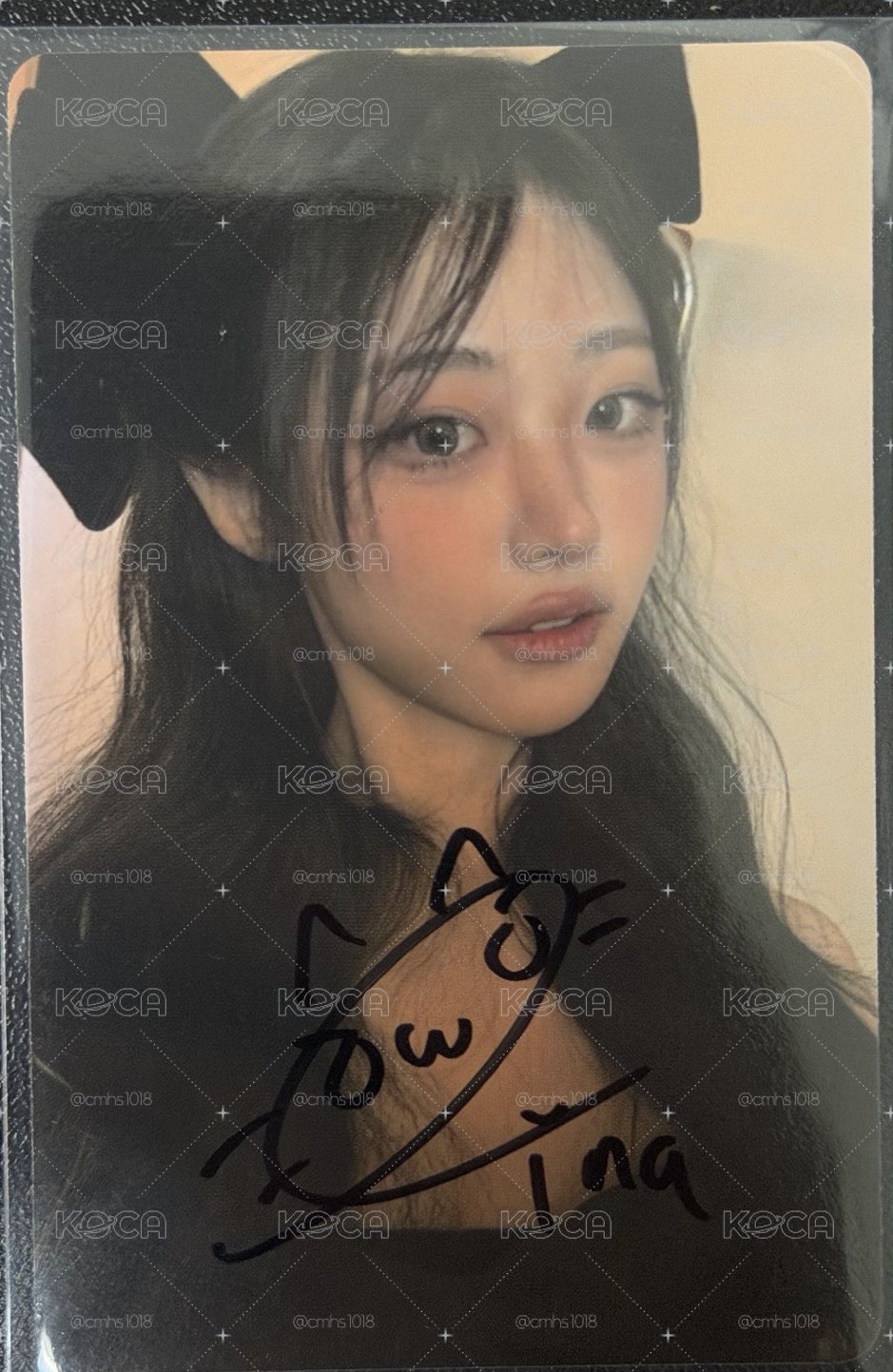 迷四 親簽娜專卡