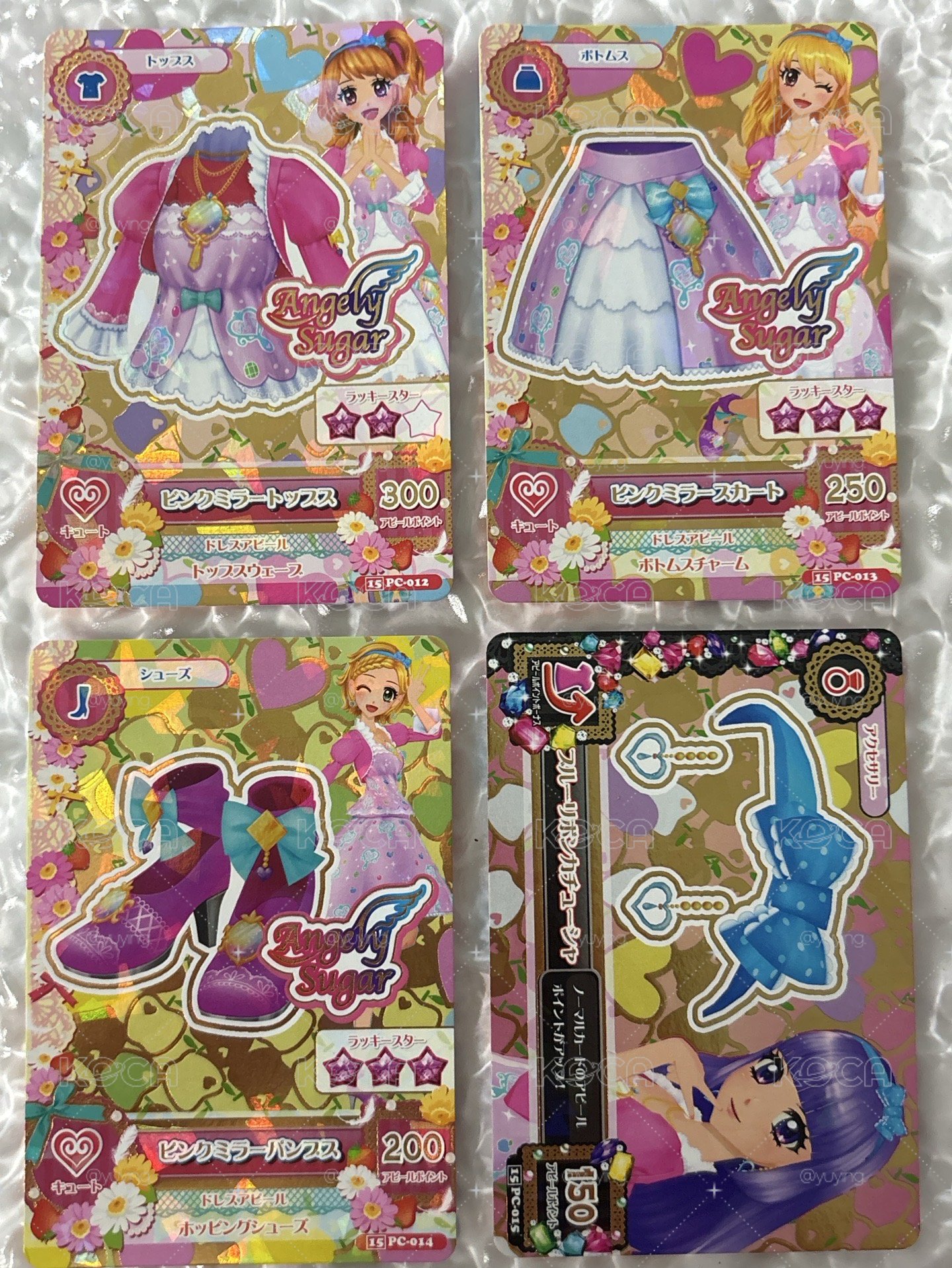 偶像學園 甜美系列 套裝