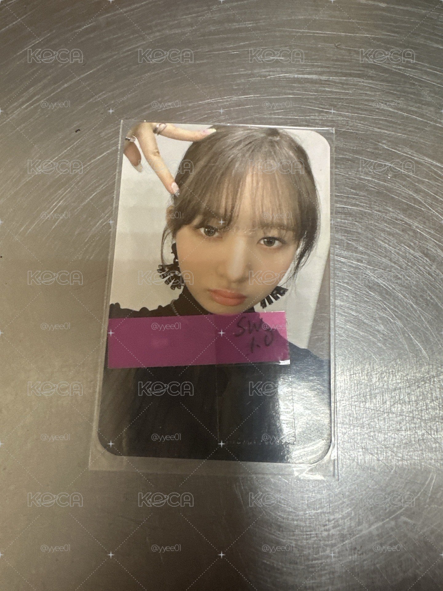 IVE rei after like特典卡
