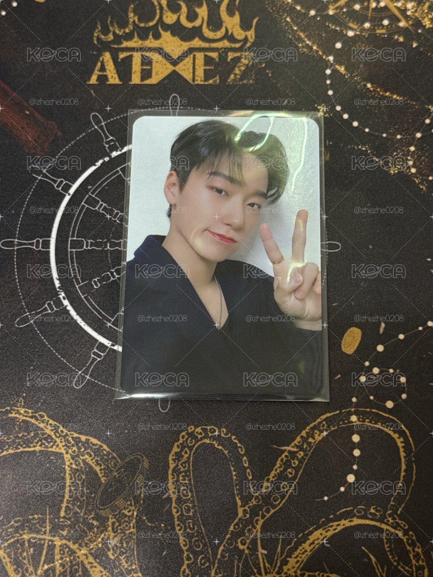 Ateez崔傘小卡