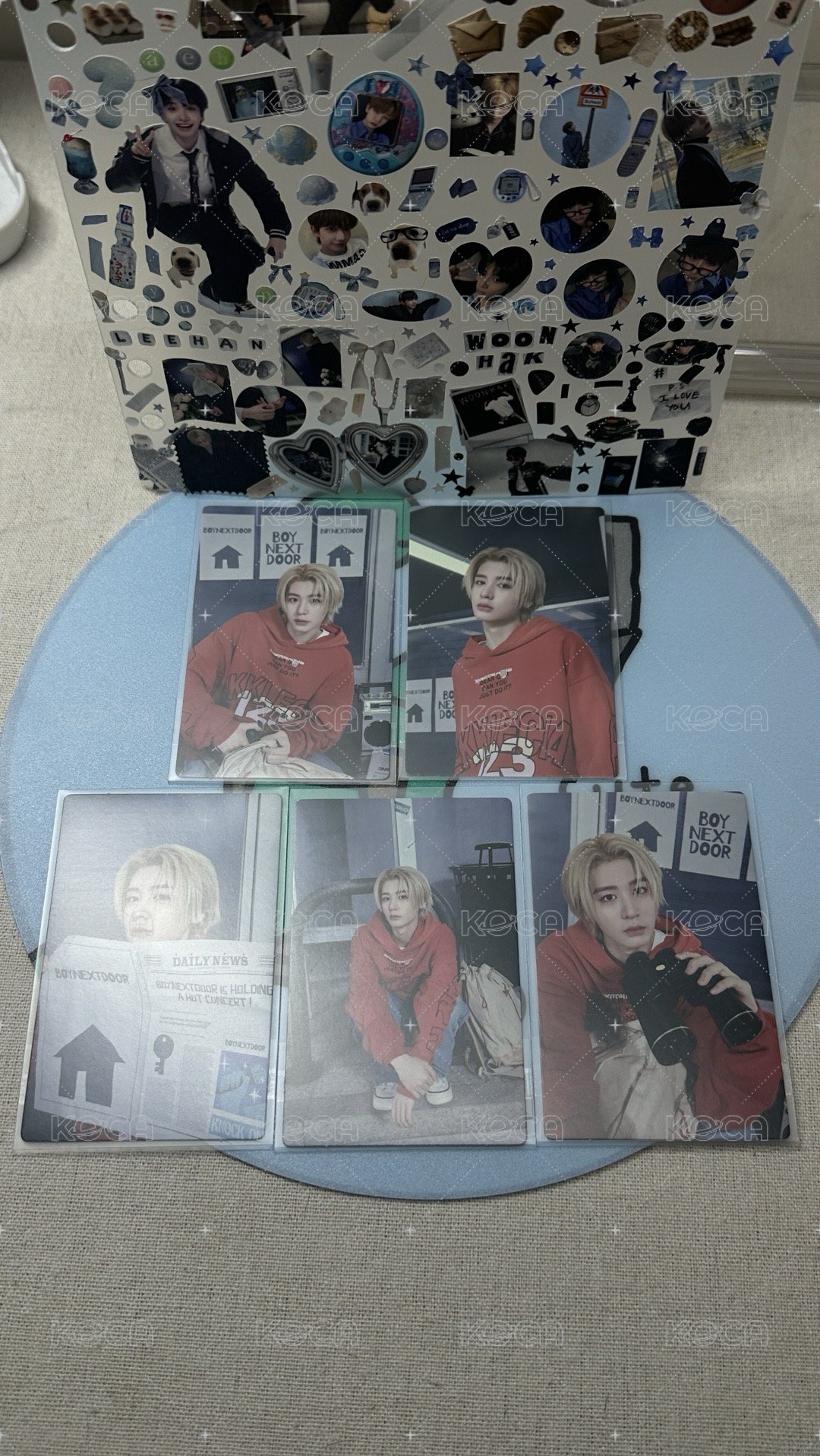 Knock on 仁川隨機卡 set 