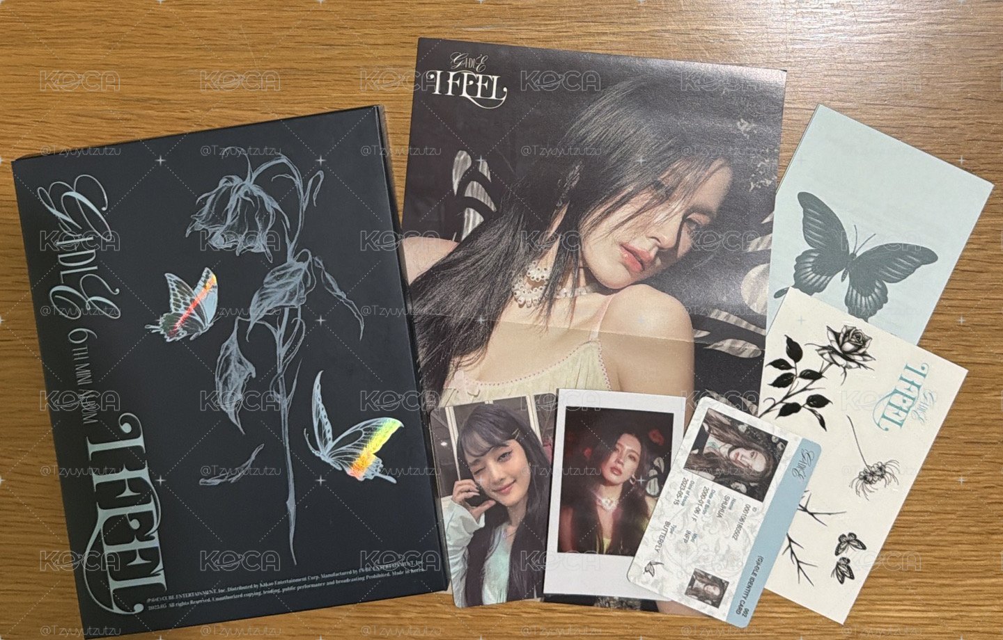 i-dle* I feel 蝴蝶版 已拆全專