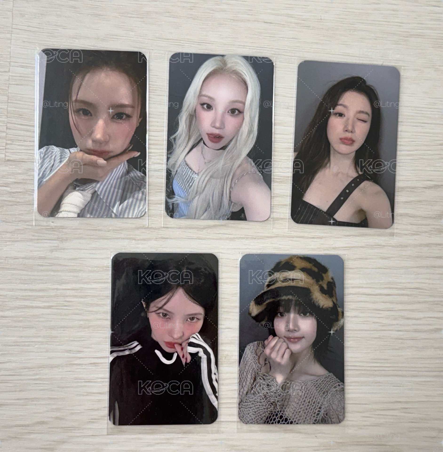 I-dle 展覽第二輪入場 中背卡