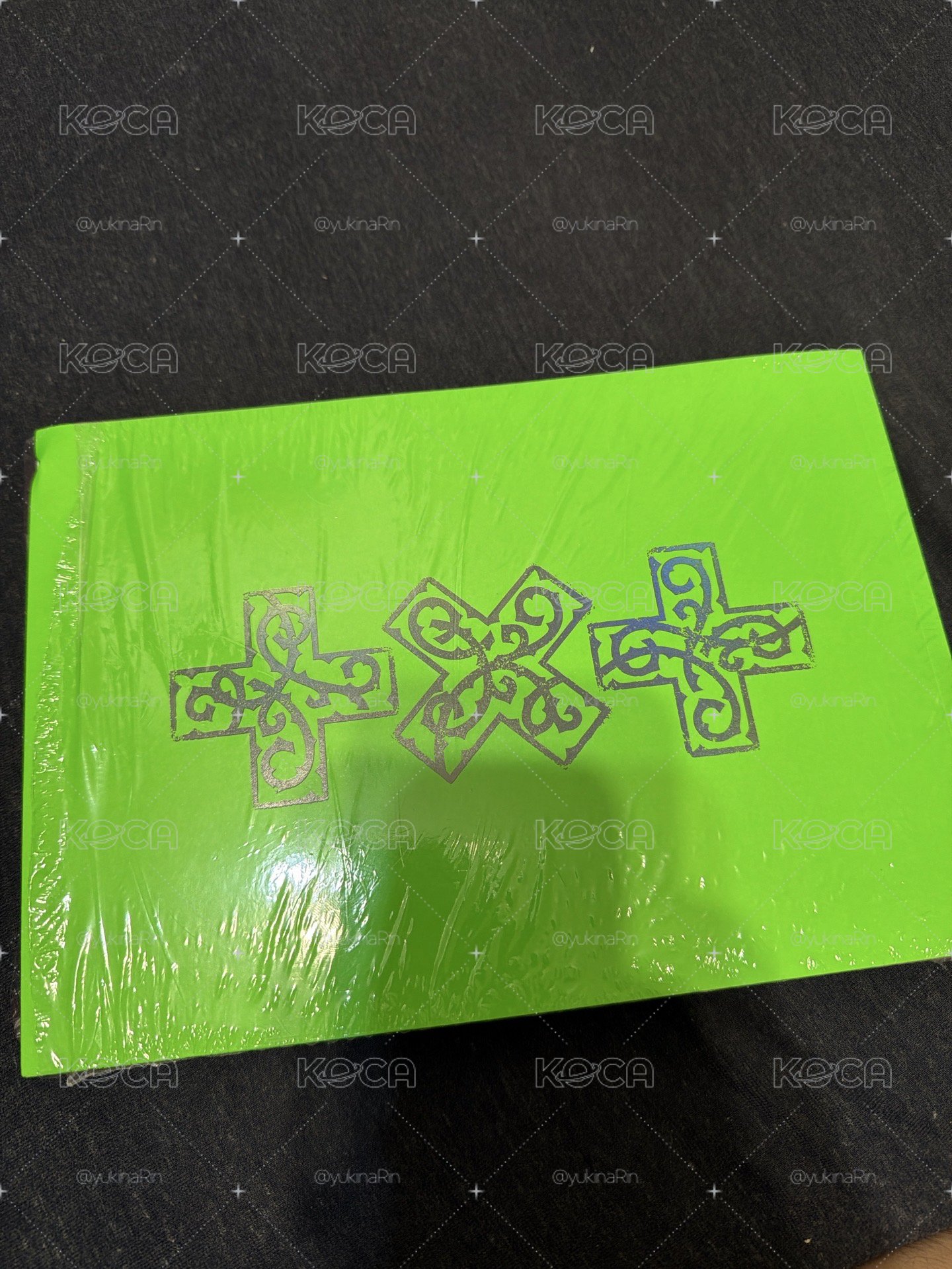 迷八 粉、紫、黃專 綠色單封（空專（無小卡明信片