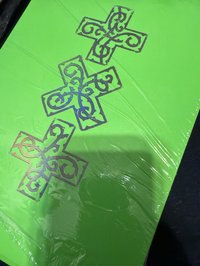 綠色單封