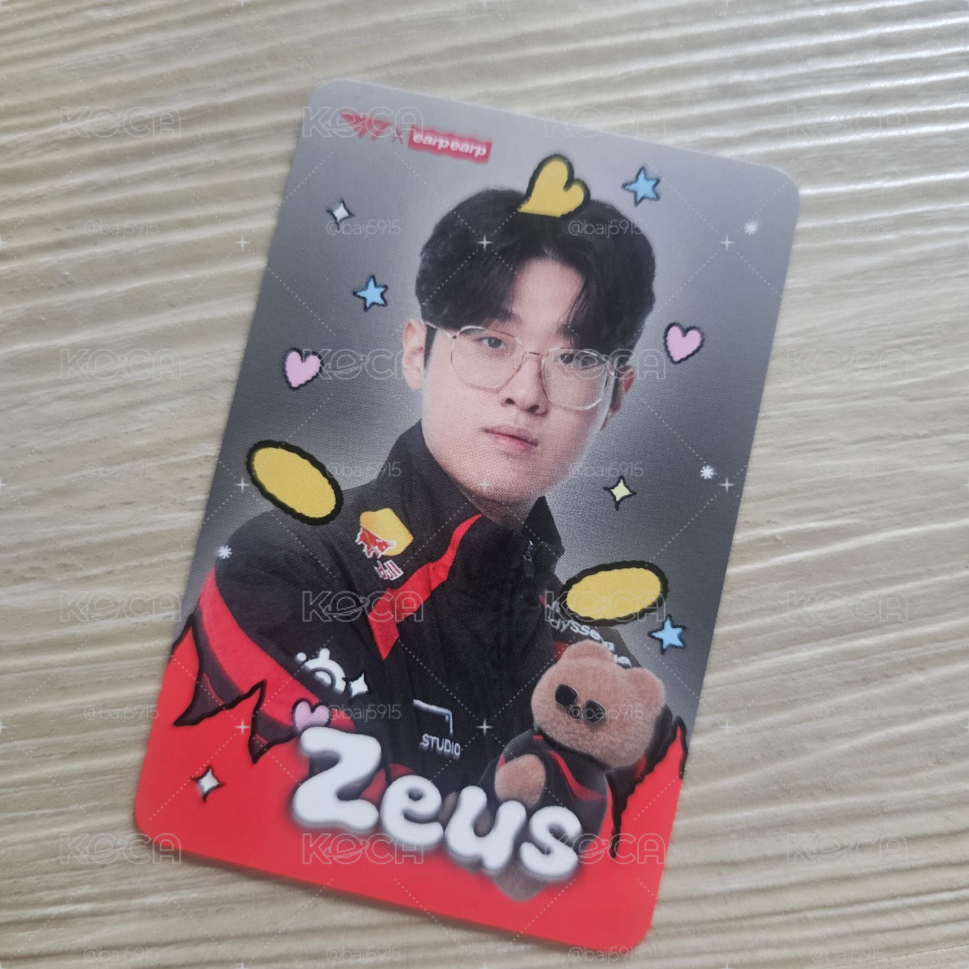 Zeus | T1 x earp earp 1.0 聯名卡