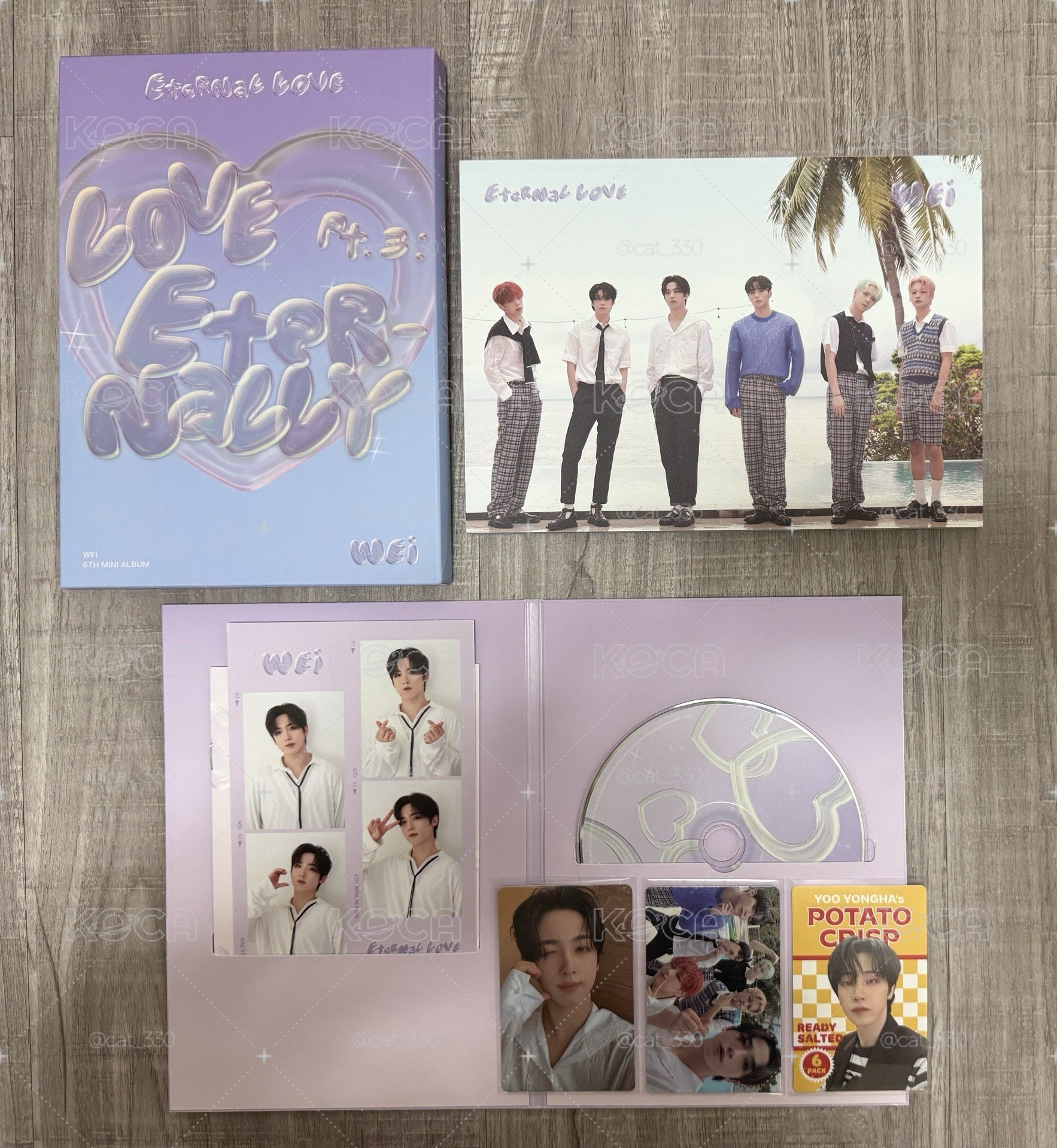 (已拆)WEi 第六張迷你專輯 ETERNAL LOVE ver.