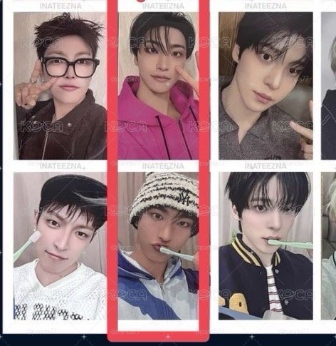 ATEEZ韓飯咪隨機卡