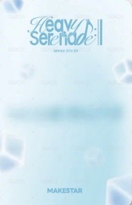 Heavy Serenade ms 11.0 上海 簽售卡 冰塊 背面