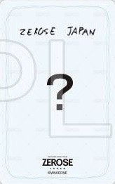 ZEROSE JAPAN 2026續會禮 會員禮卡  背面
