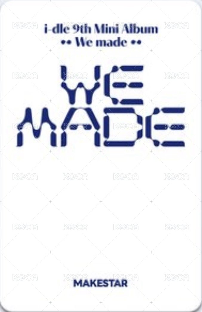 We made ms 6.0 幸運卡  背面