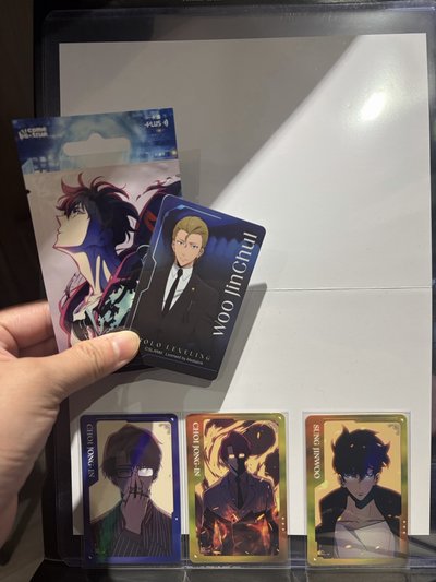 我獨自升級 一卡通1張(禹鎮澈)+展覽卡3張 合售不拆