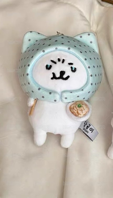 藍色波點貓耳