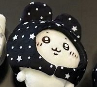 黑色星星兔耳