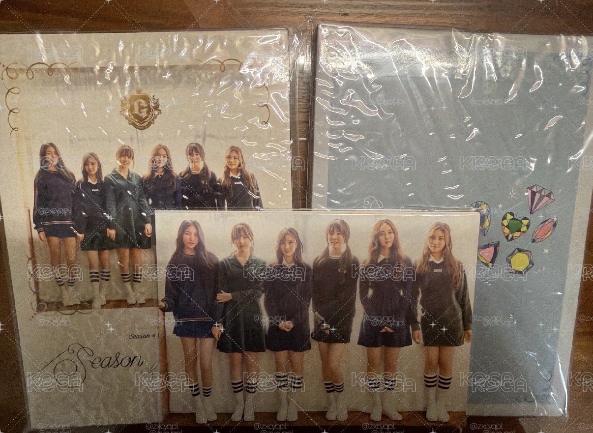 GFRIEND 2018年曆 年曆 整組