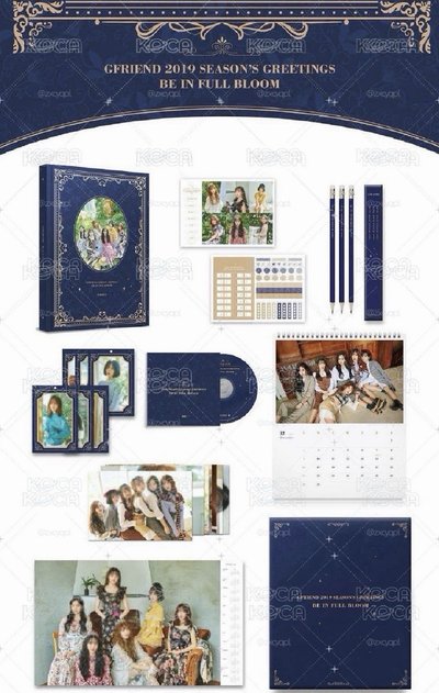 GFRIEND 2019年曆 年曆 整組