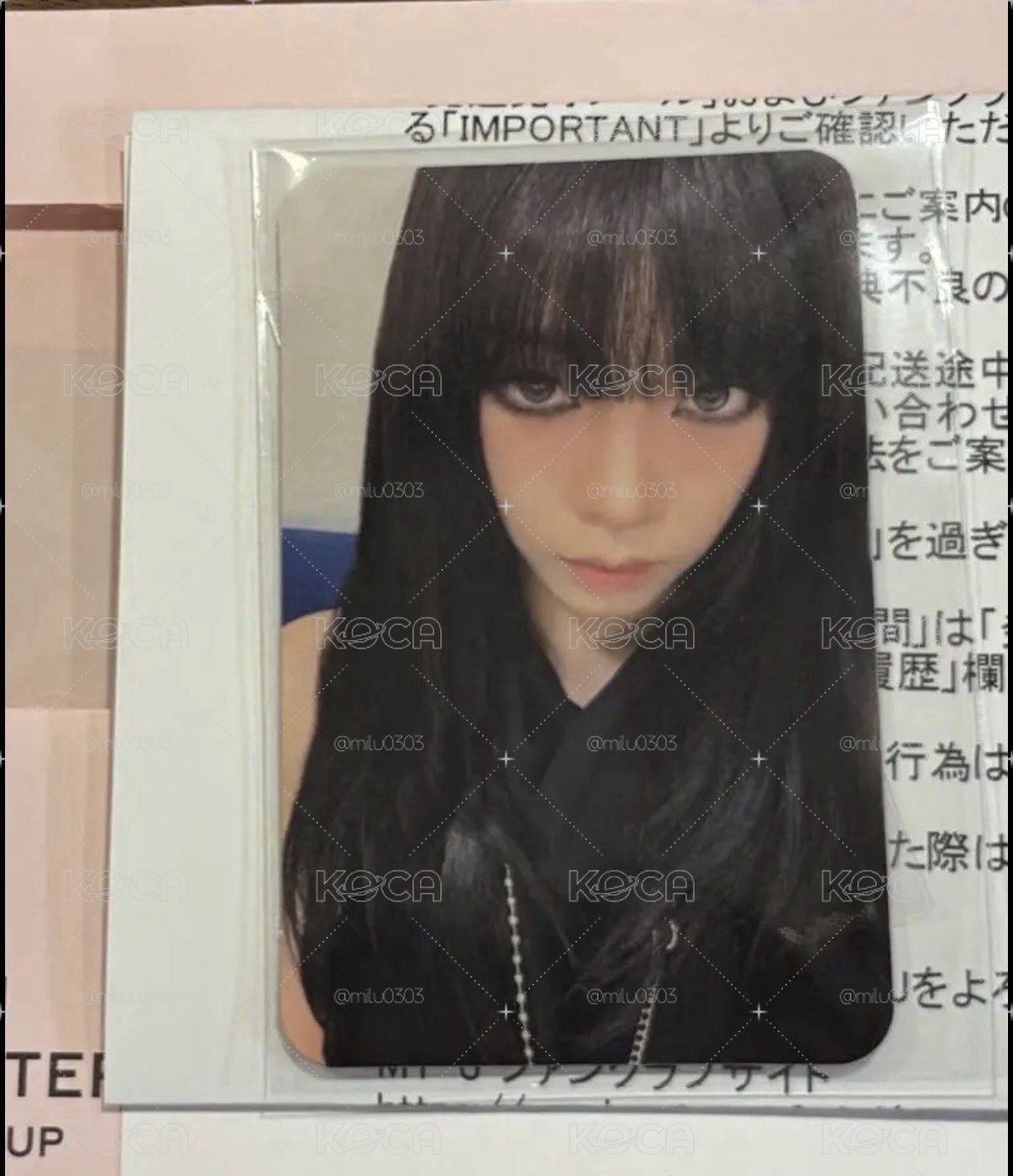 aespa MY-J 日本會員柚