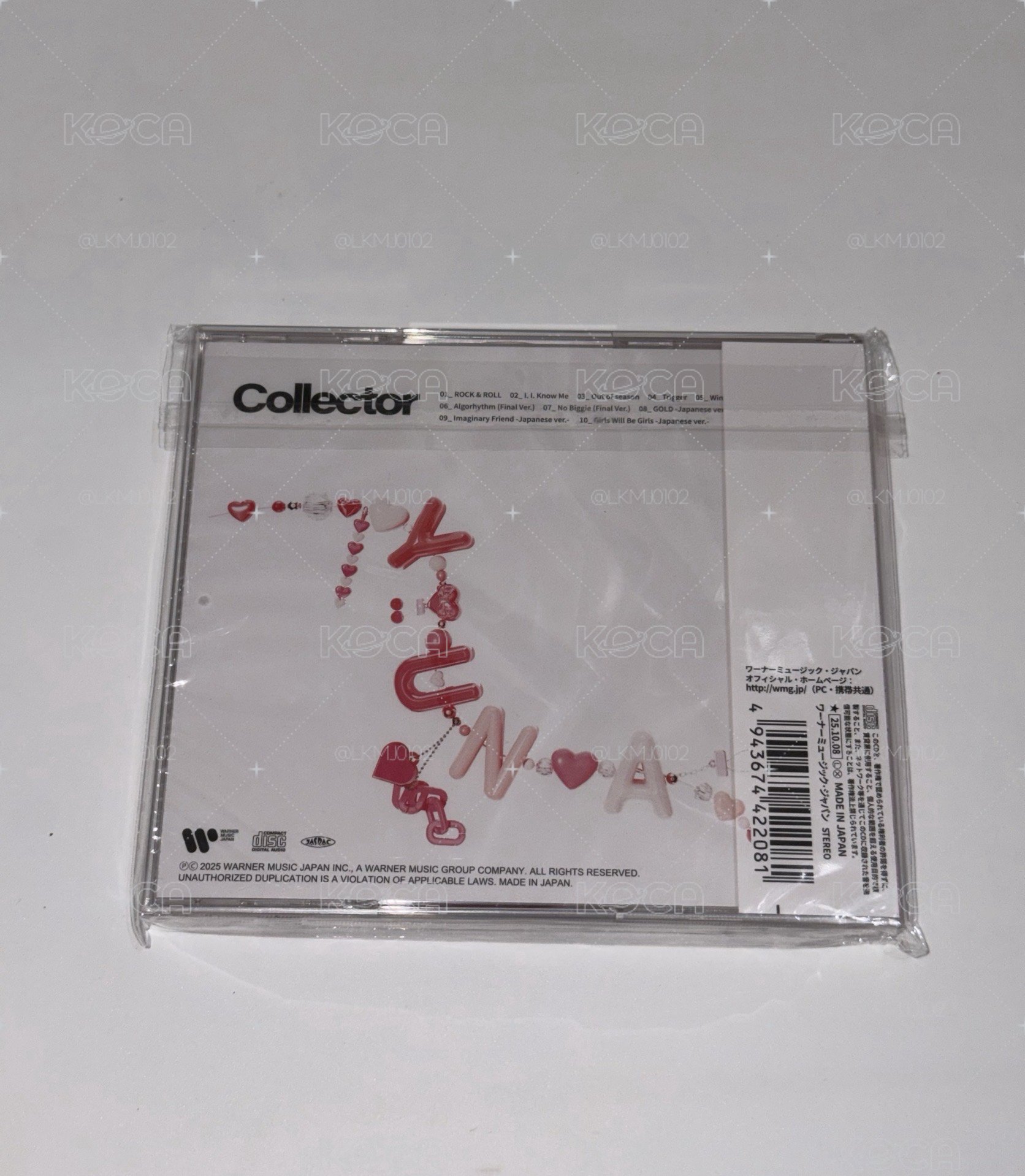 Collector 有娜日專個人盤