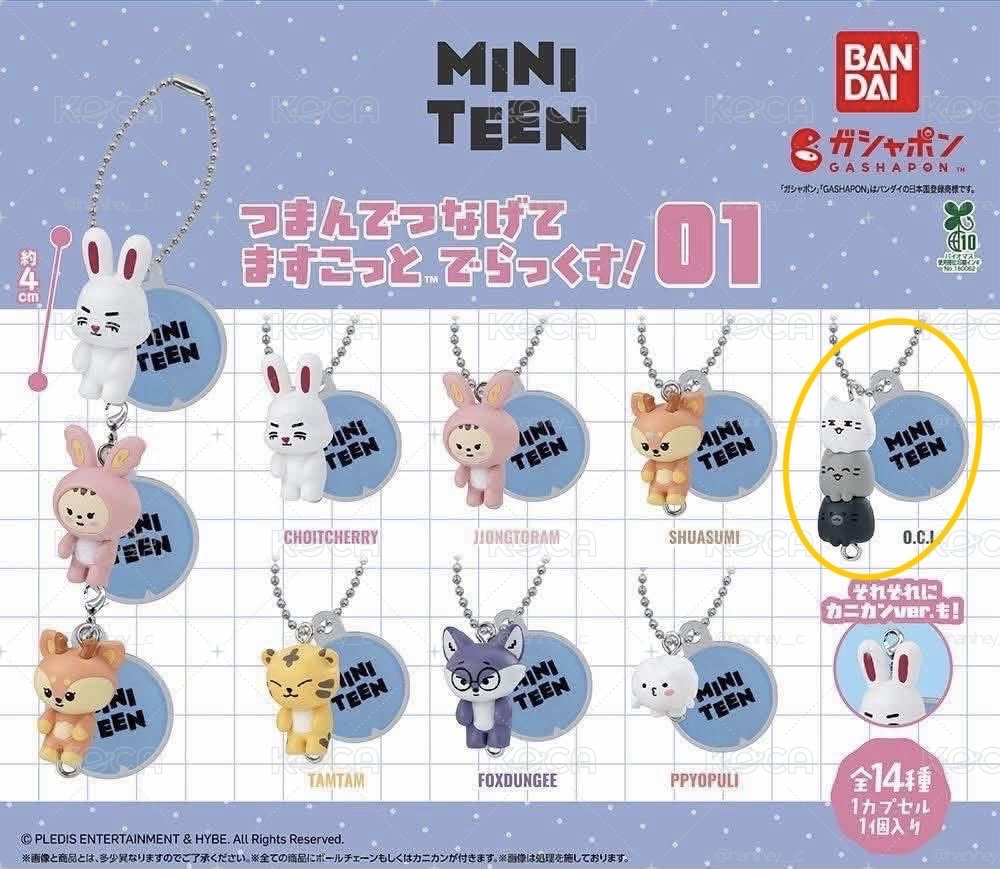 全新 MINITEEN 萬代扭蛋：俊 OCL