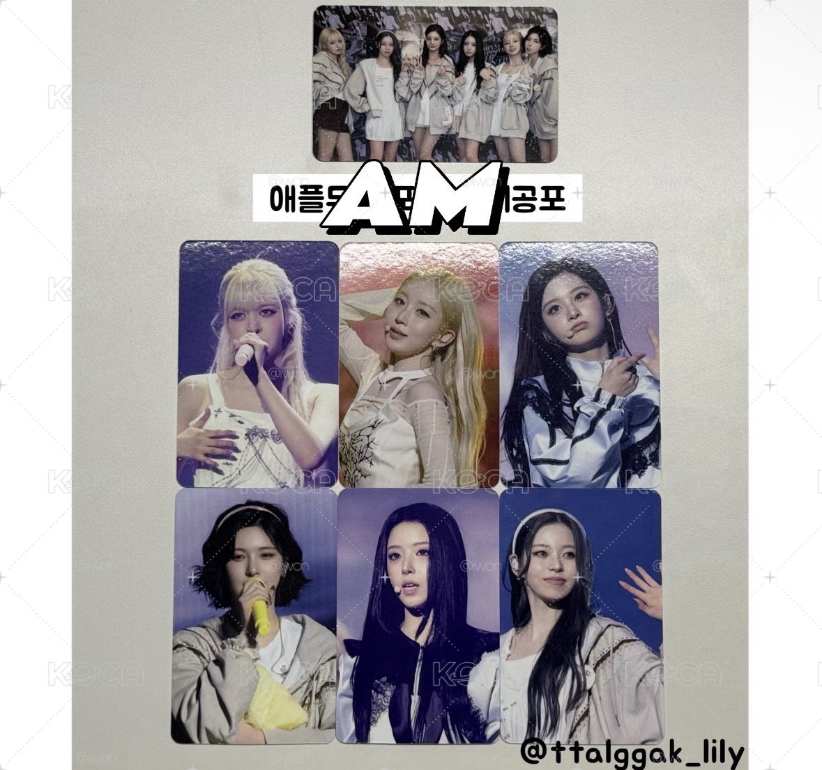 NMIXX 世巡仁川寫真 未拆 含am特典卡