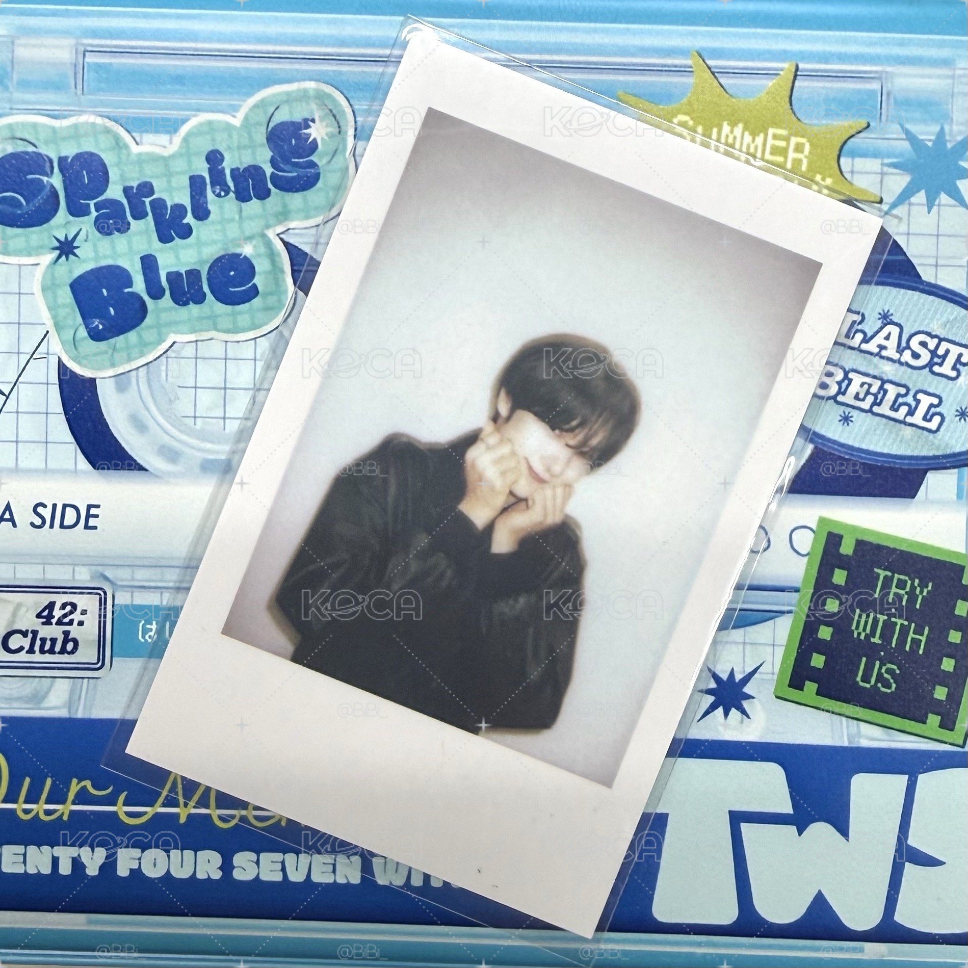 TWS YOUNGJAE 英宰 迷四yzy幸運卡2.0