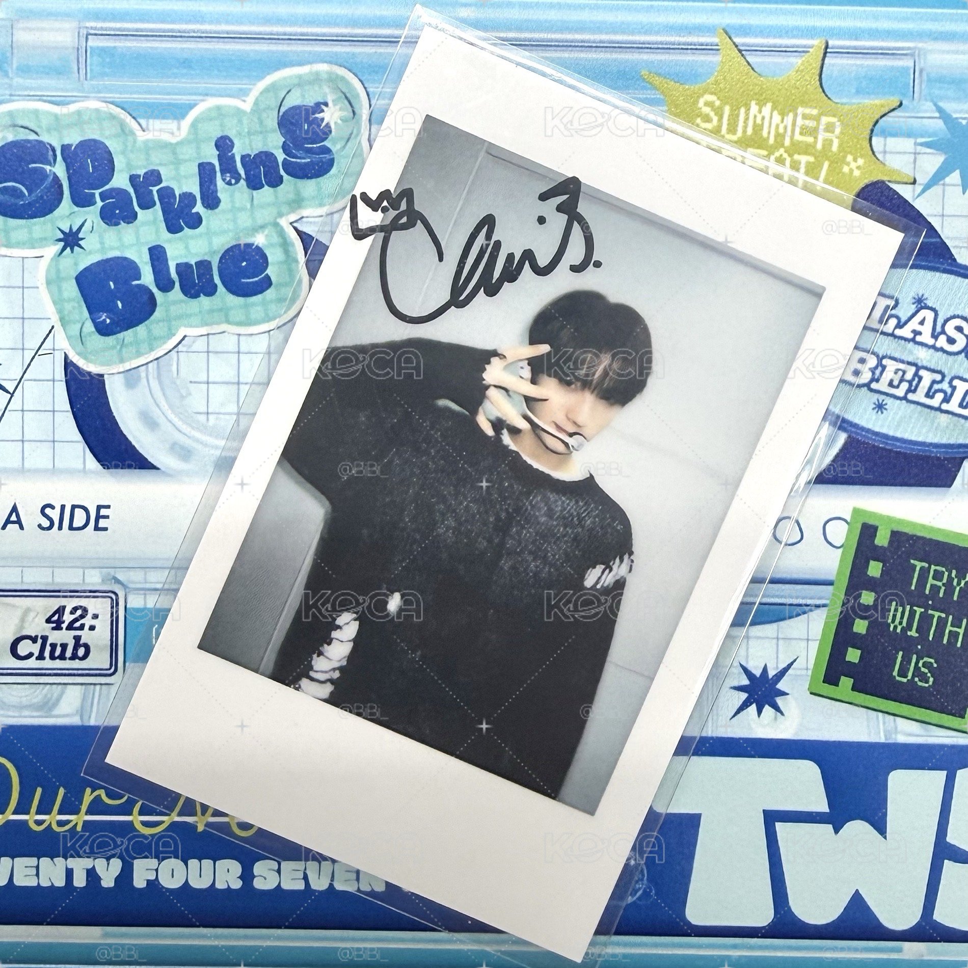 TWS YOUNGJAE 英宰 迷二yzy復刻拍