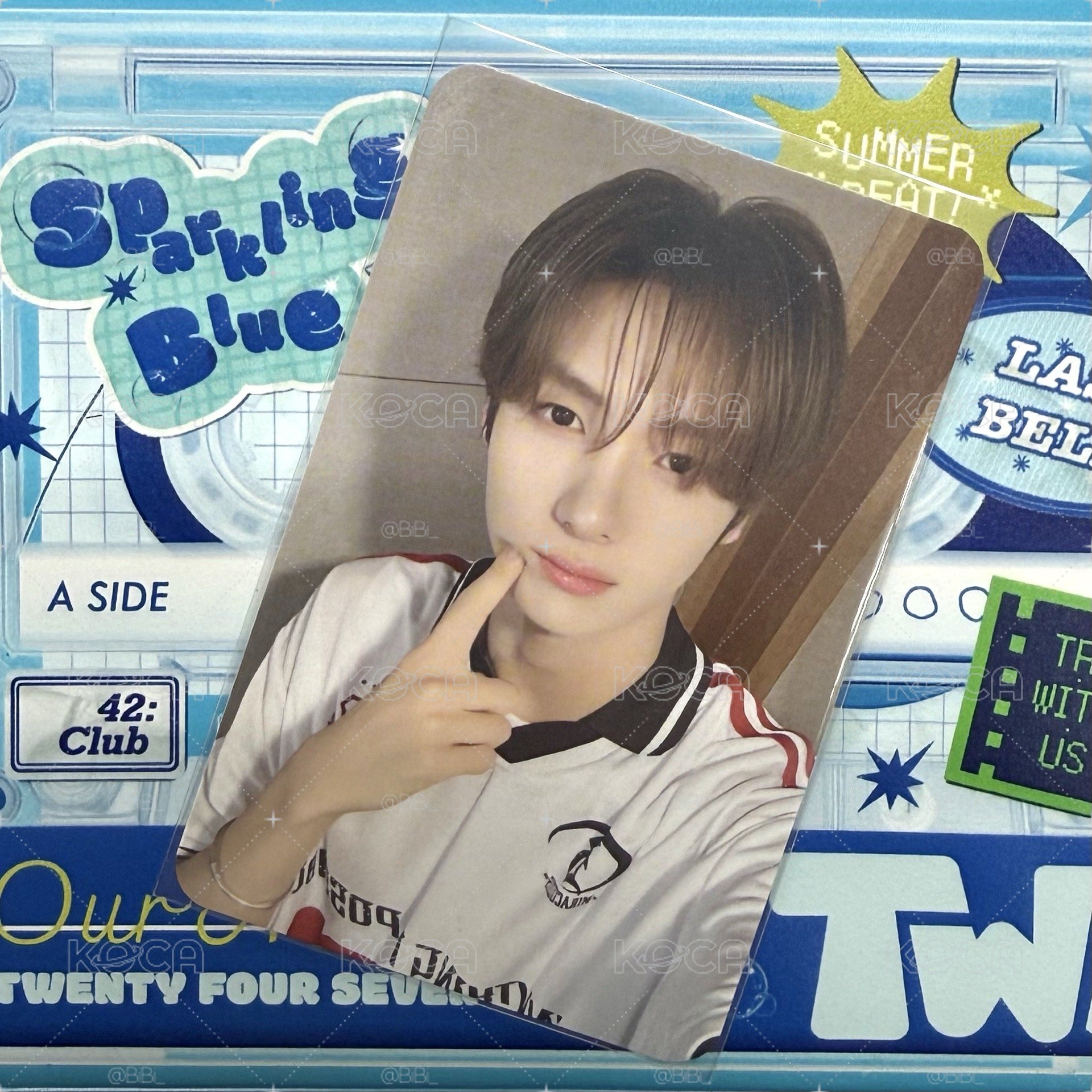 TWS YOUNGJAE 英宰 迷四sw特典 戳臉