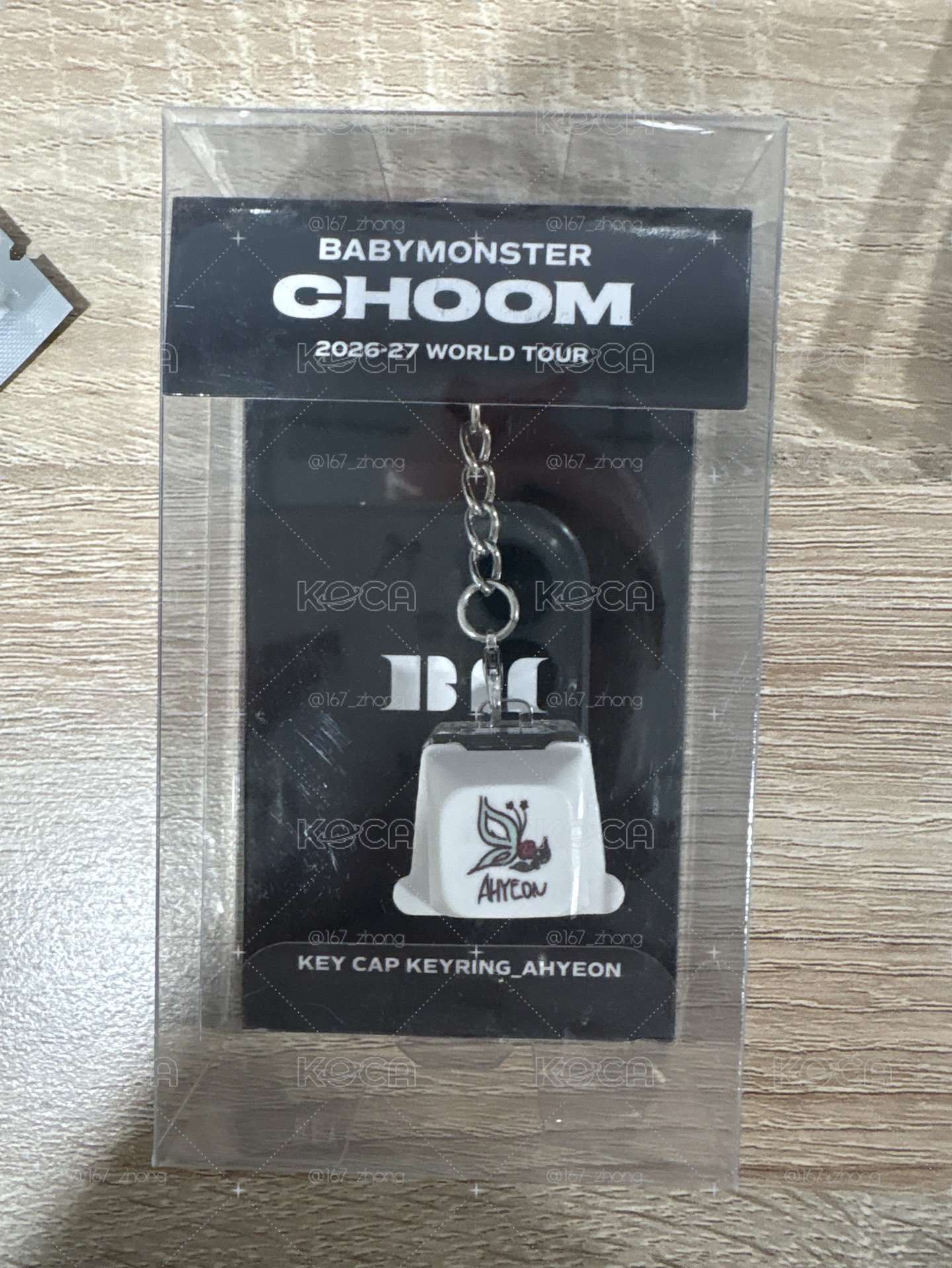 Babymonster 鍵帽吊飾賢